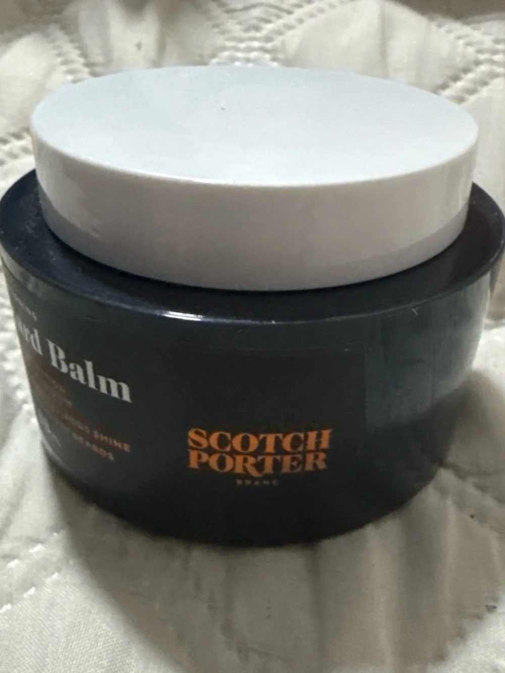 Conditioning Beard Balm for Men - Black & White
